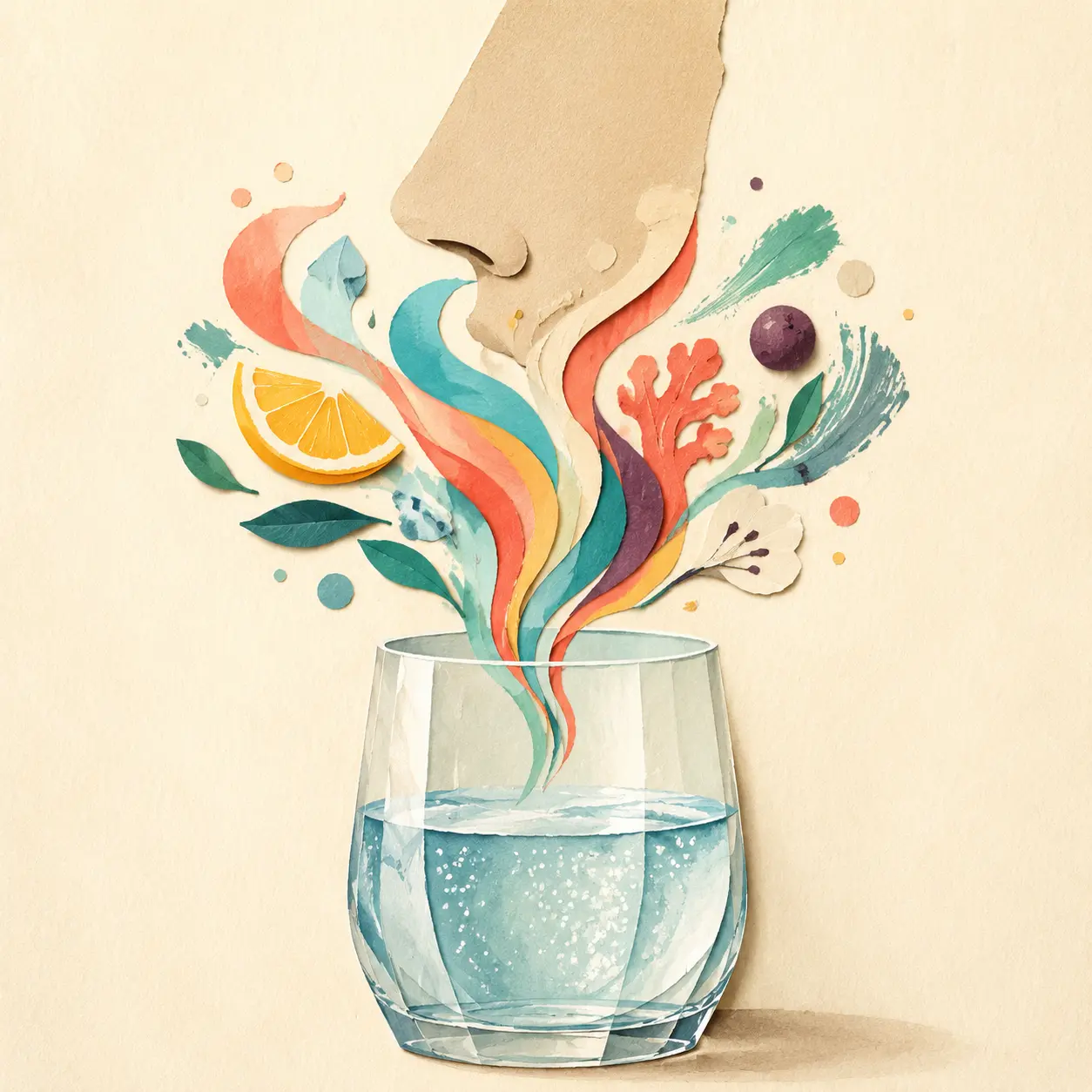 Which four qualities are traditionally associated with chanoyu? · Ahamora original artwork